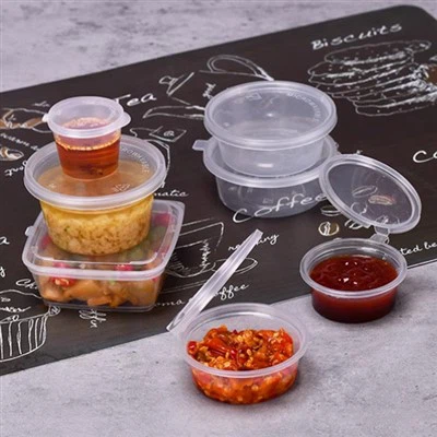 Купови са врућим и киселим сосом Цлеар Пластиц Хот Селлерс